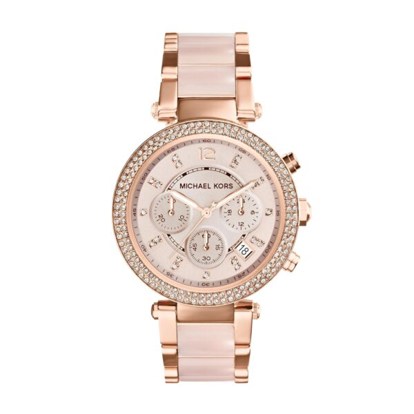 Michael-Analog-Rose-Dial-Women-Watch